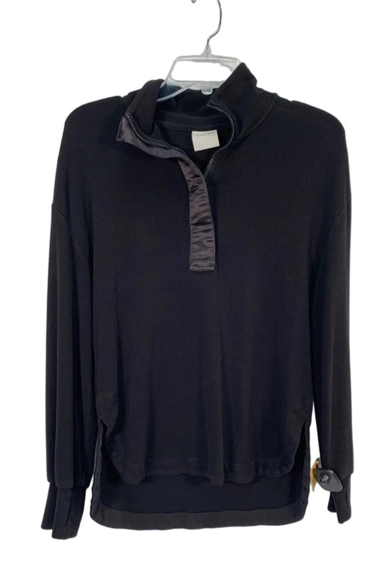 Athletic Sweatshirt Collar By Varley In Black, Size: Xs