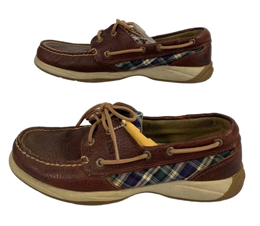 Shoes Flats By Sperry In Brown, Size: 8.5