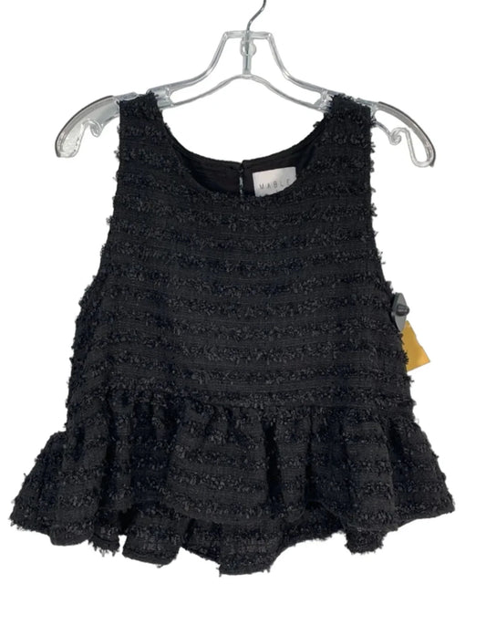 Top Sleeveless By Mable In Black, Size: S