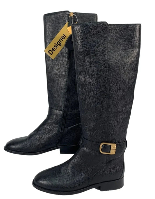 Boots Designer By Tory Burch In Black, Size: 7.5