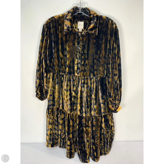 Dress Casual Short By Maeve In Gold, Size: Xxs