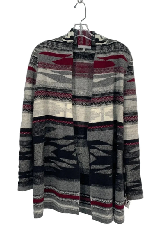 Sweater Cardigan Designer By Neiman Marcus In Black, Size: S