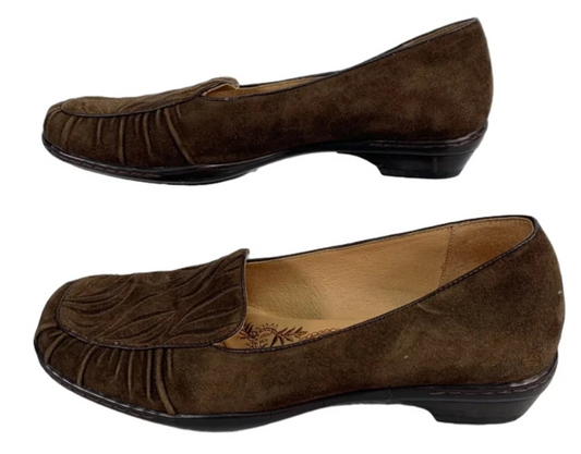 Shoes Flats By Sofft In Brown, Size: 8