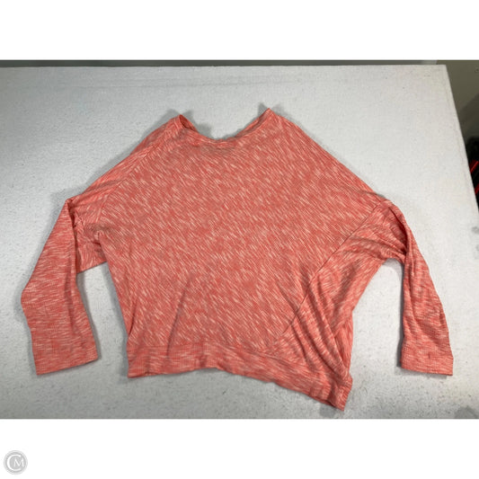 Top Long Sleeve By Anthropologie In Pink, Size: Xs
