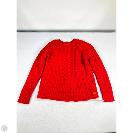 Sweater By Peace Love World In Red, Size: M