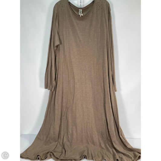 Dress Casual Maxi By Clothes Mentor In Brown, Size: M