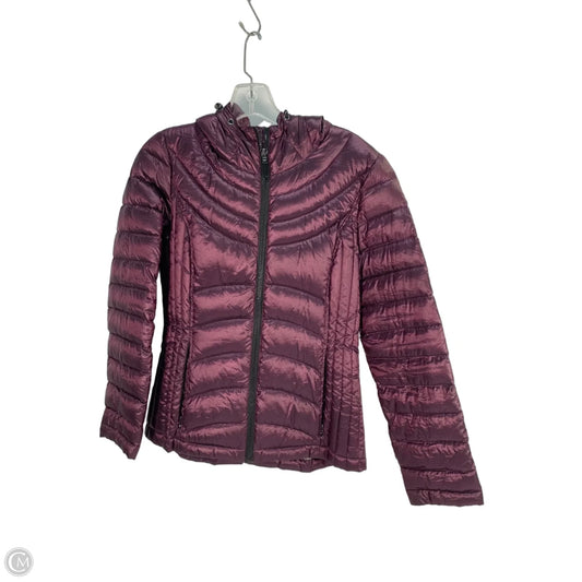 Jacket Puffer & Quilted By Andrew Marc In Purple, Size: S