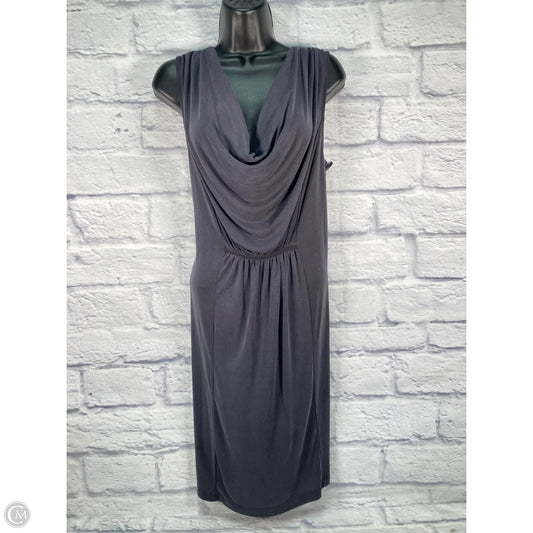Dress Casual Midi By Maeve In Grey, Size: M