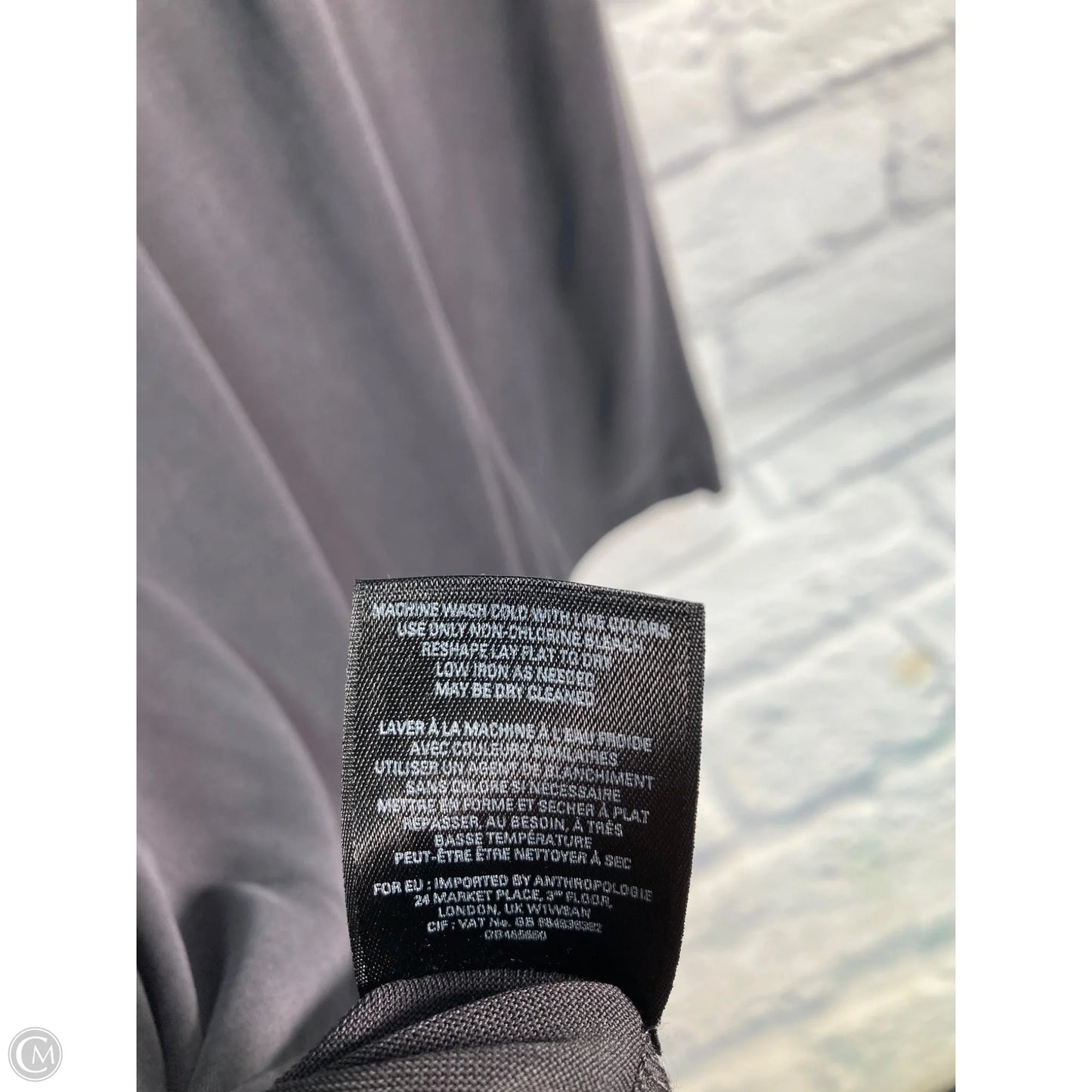 Dress Casual Midi By Maeve In Grey, Size: M