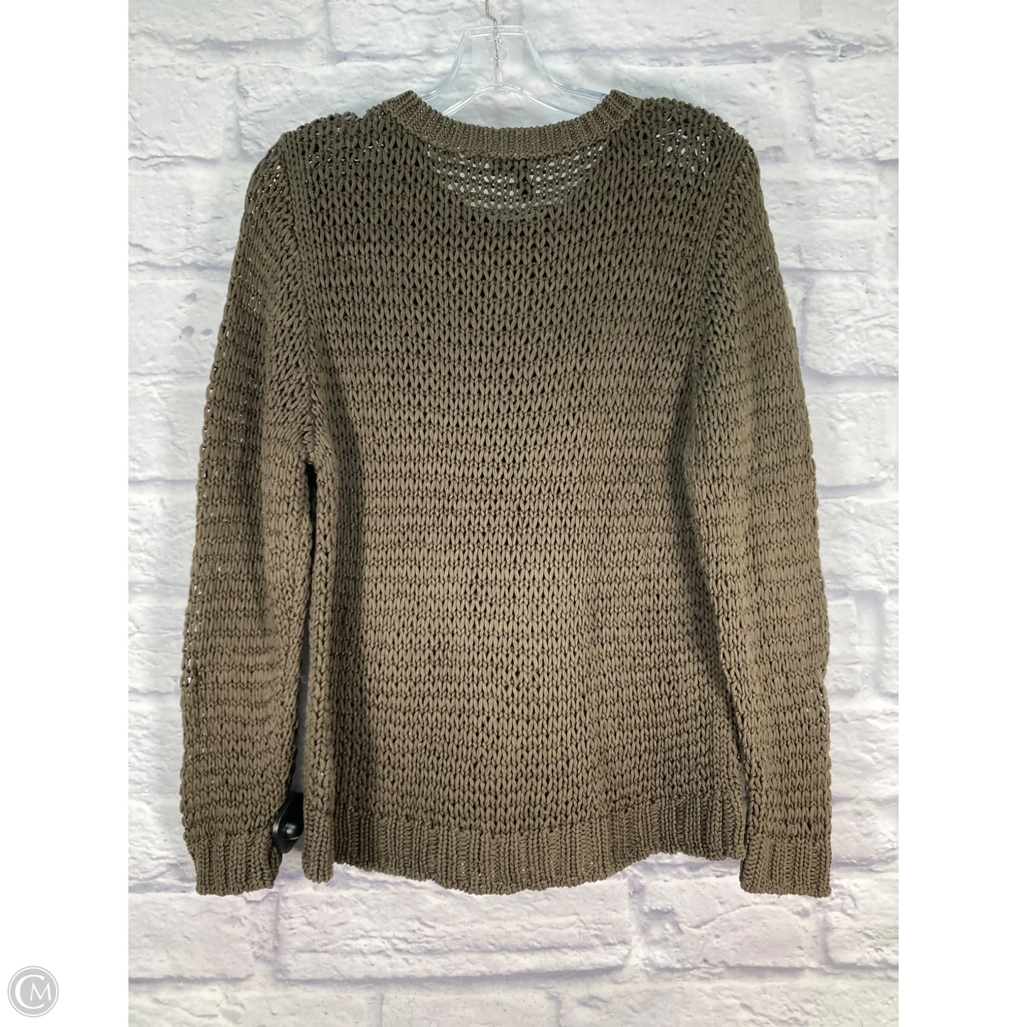 Sweater By Eileen Fisher In Green, Size: L
