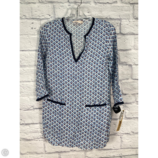 Tunic Designer By Tory Burch In Blue, Size: Xs