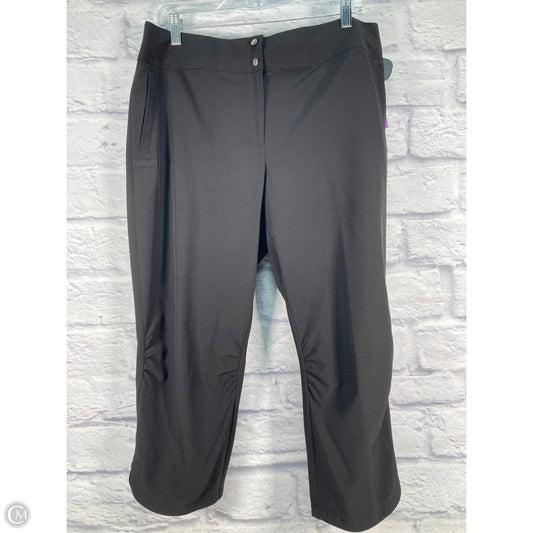 Athletic Capris By Chicos In Black, Size: 10