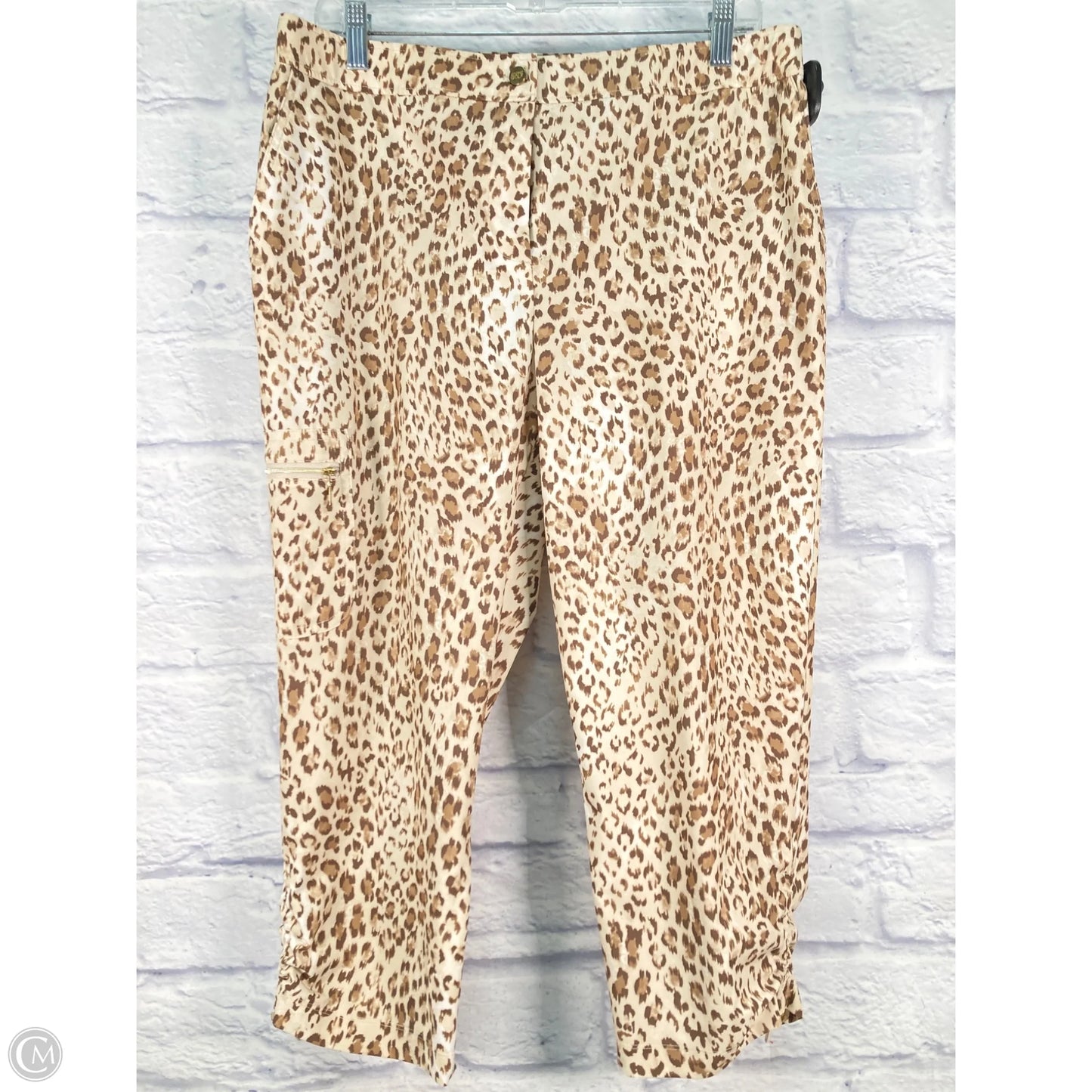 Athletic Capris By Chicos In Animal Print, Size: 10