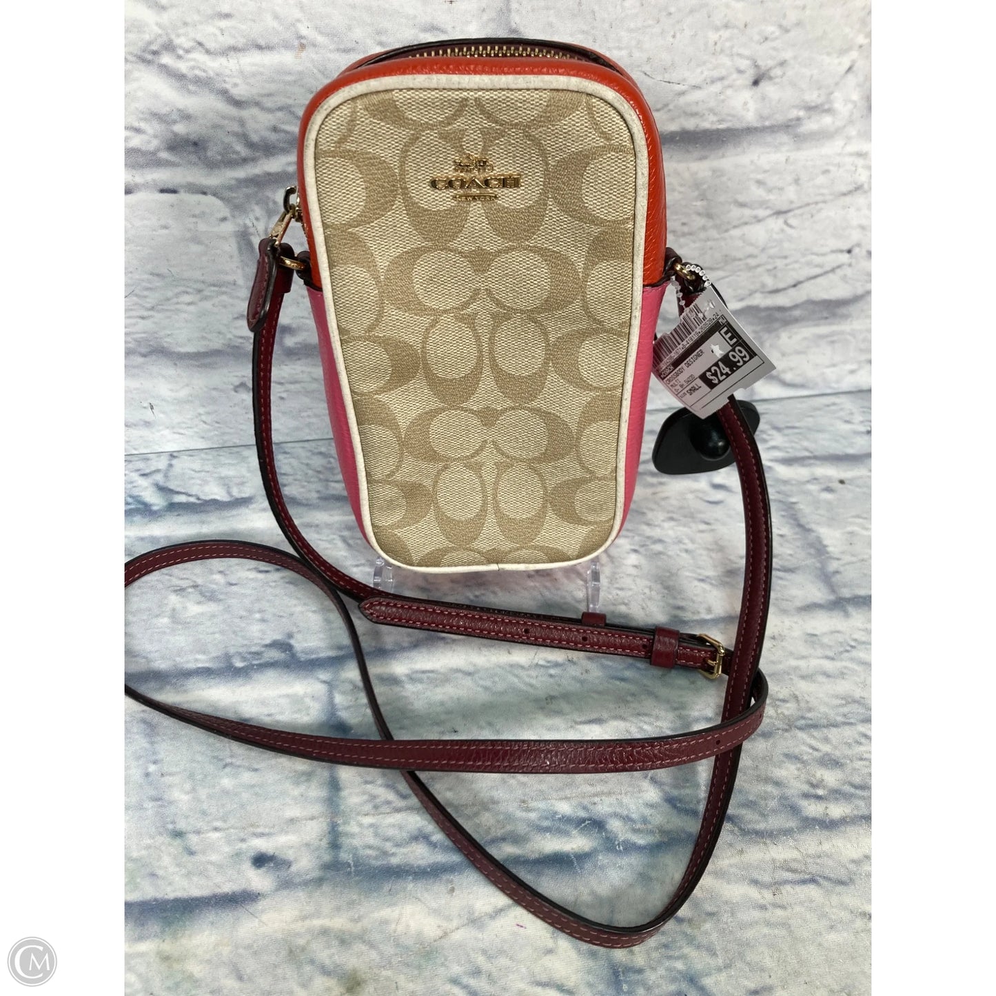 Crossbody Designer By Coach, Size: Small