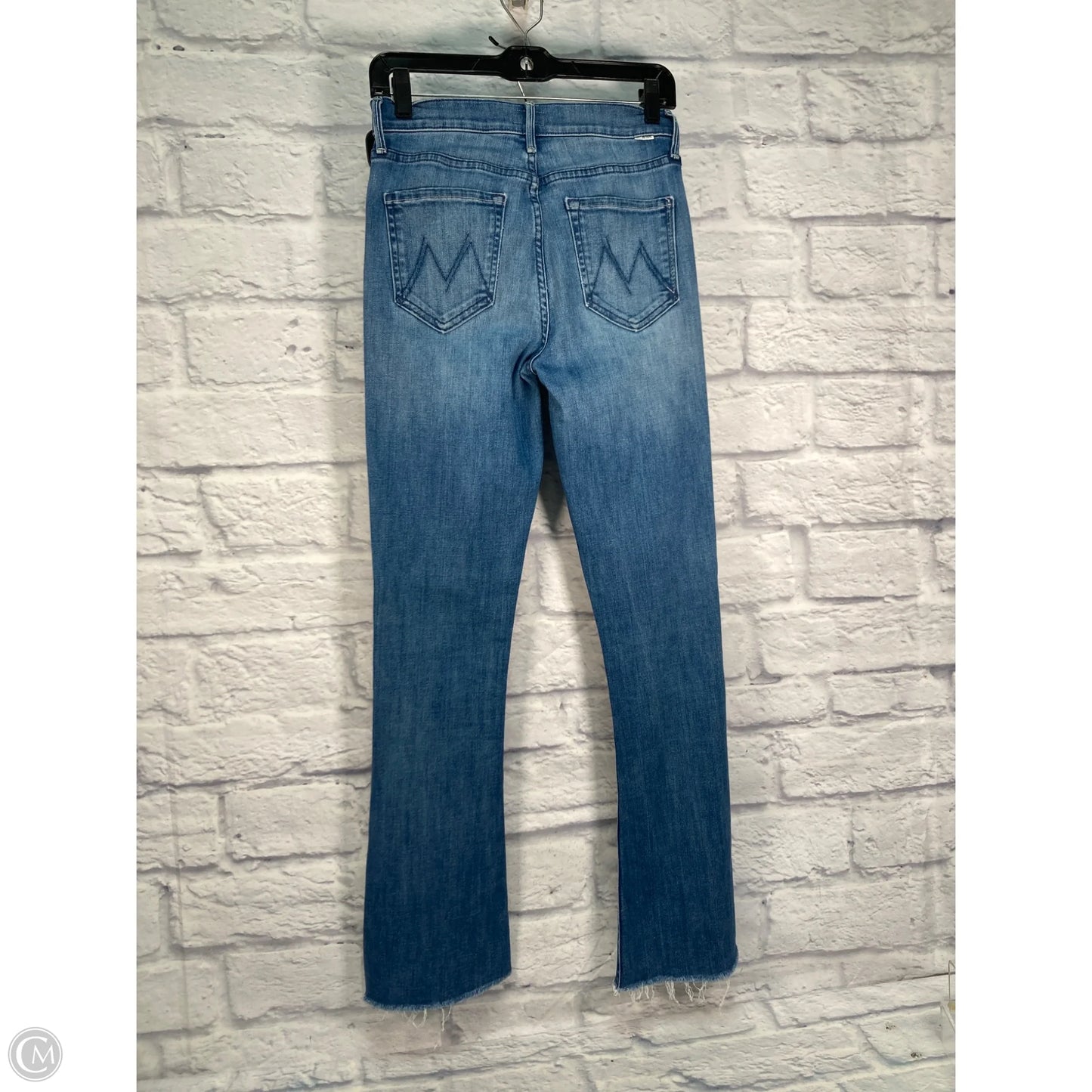 Jeans Flared By Mother In Blue Denim, Size: 2
