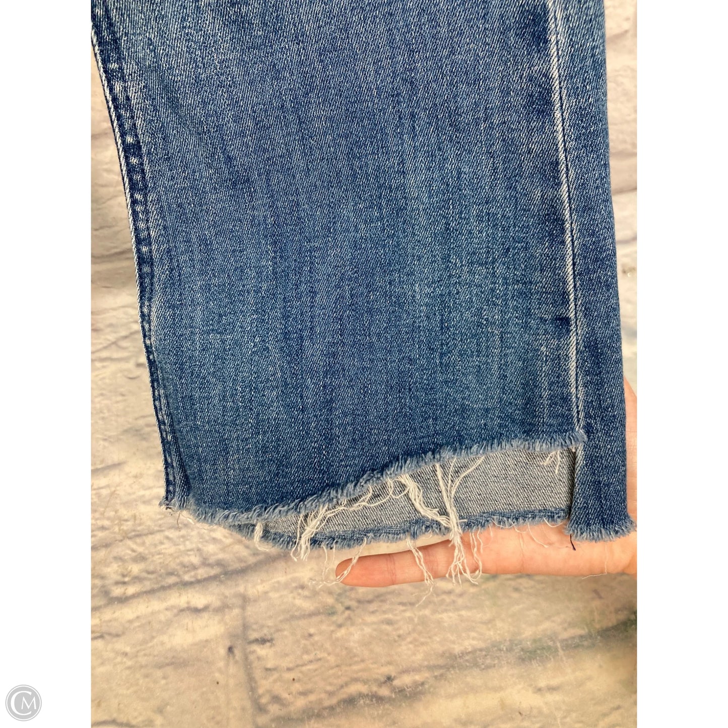 Jeans Flared By Mother In Blue Denim, Size: 2