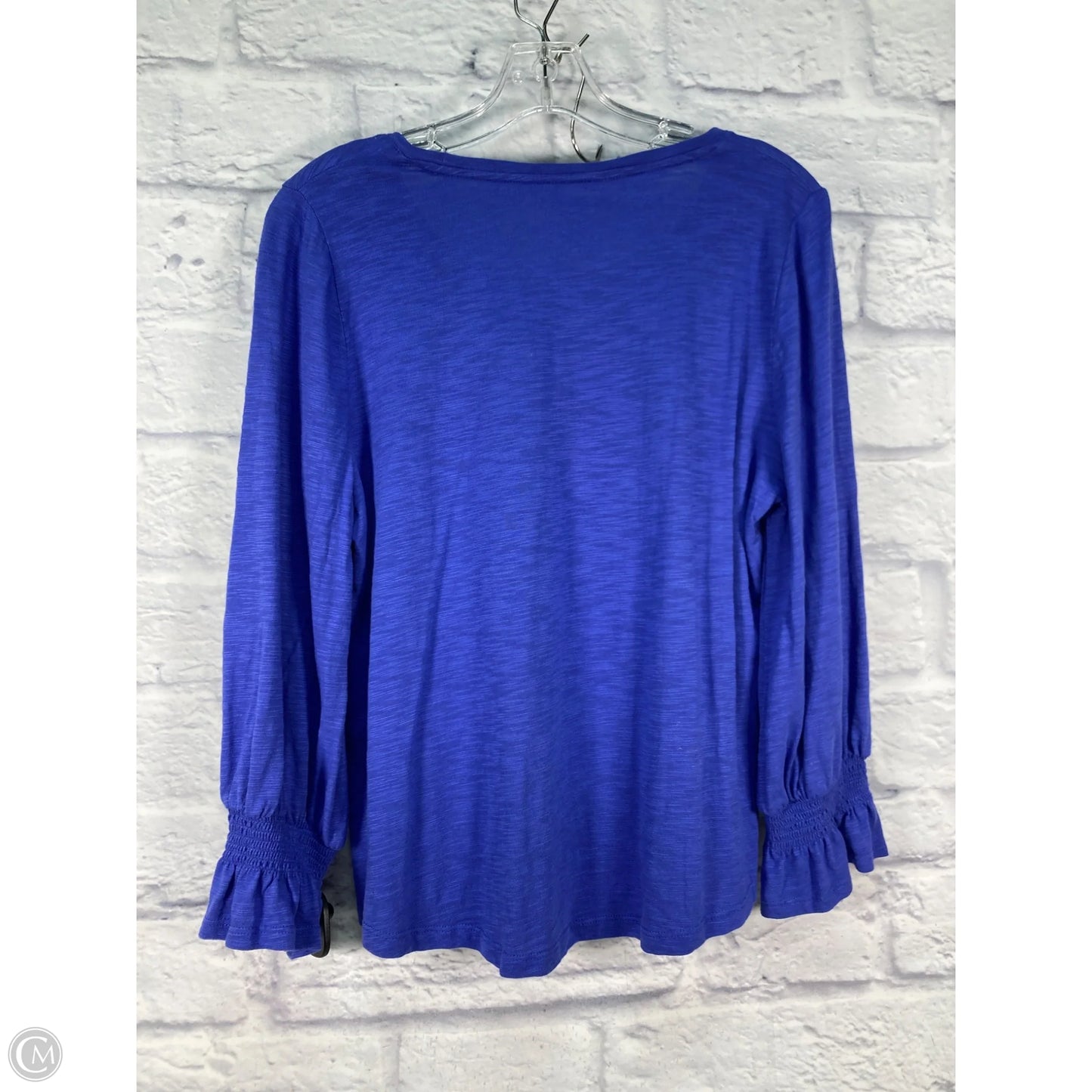 Top Long Sleeve By Chicos In Purple, Size: M