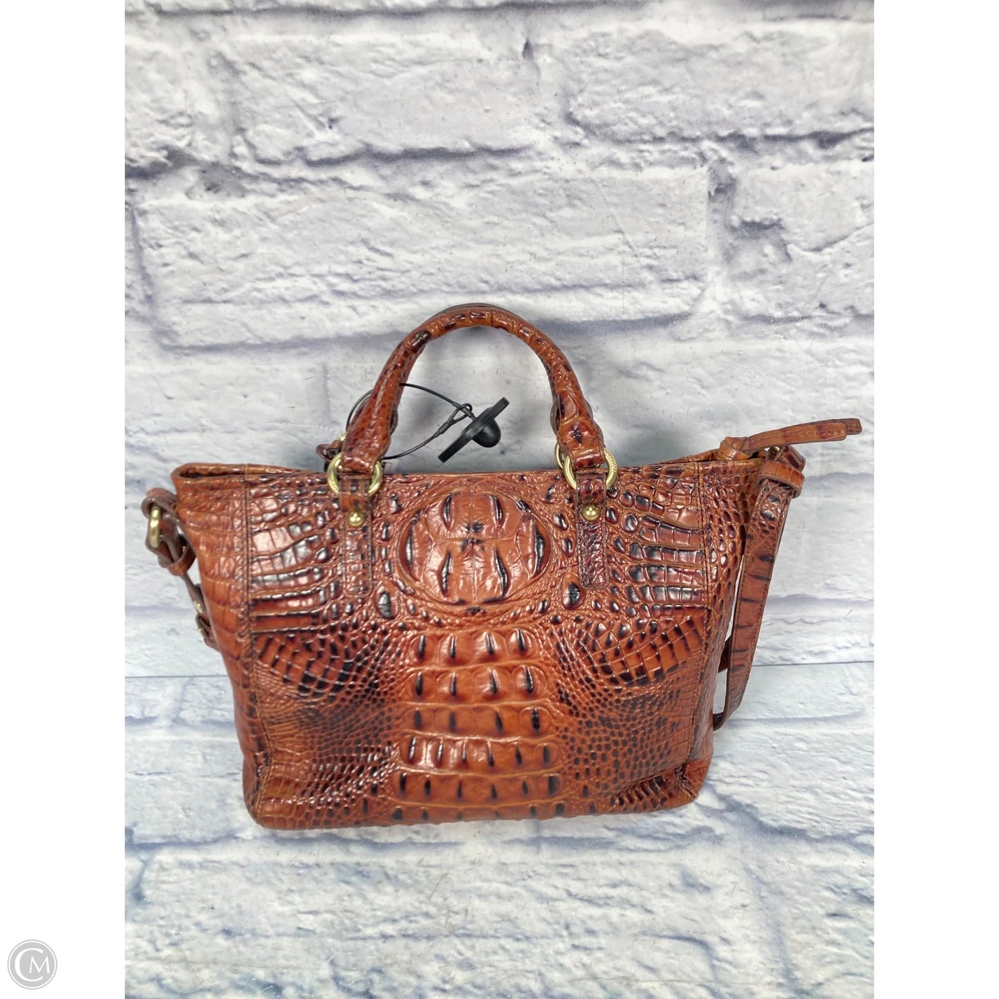 Handbag Designer By Brahmin, Size: Medium