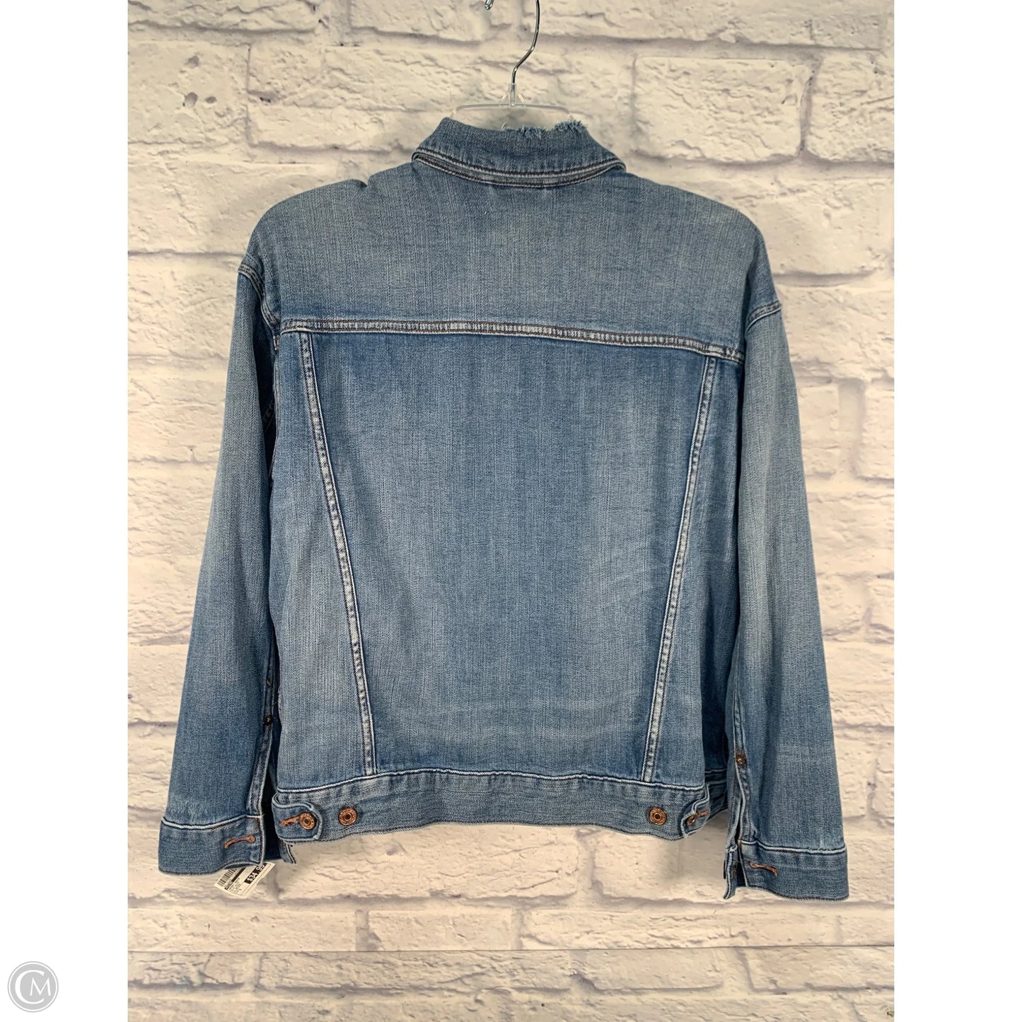 Jacket Denim By Pilcro In Blue Denim, Size: S