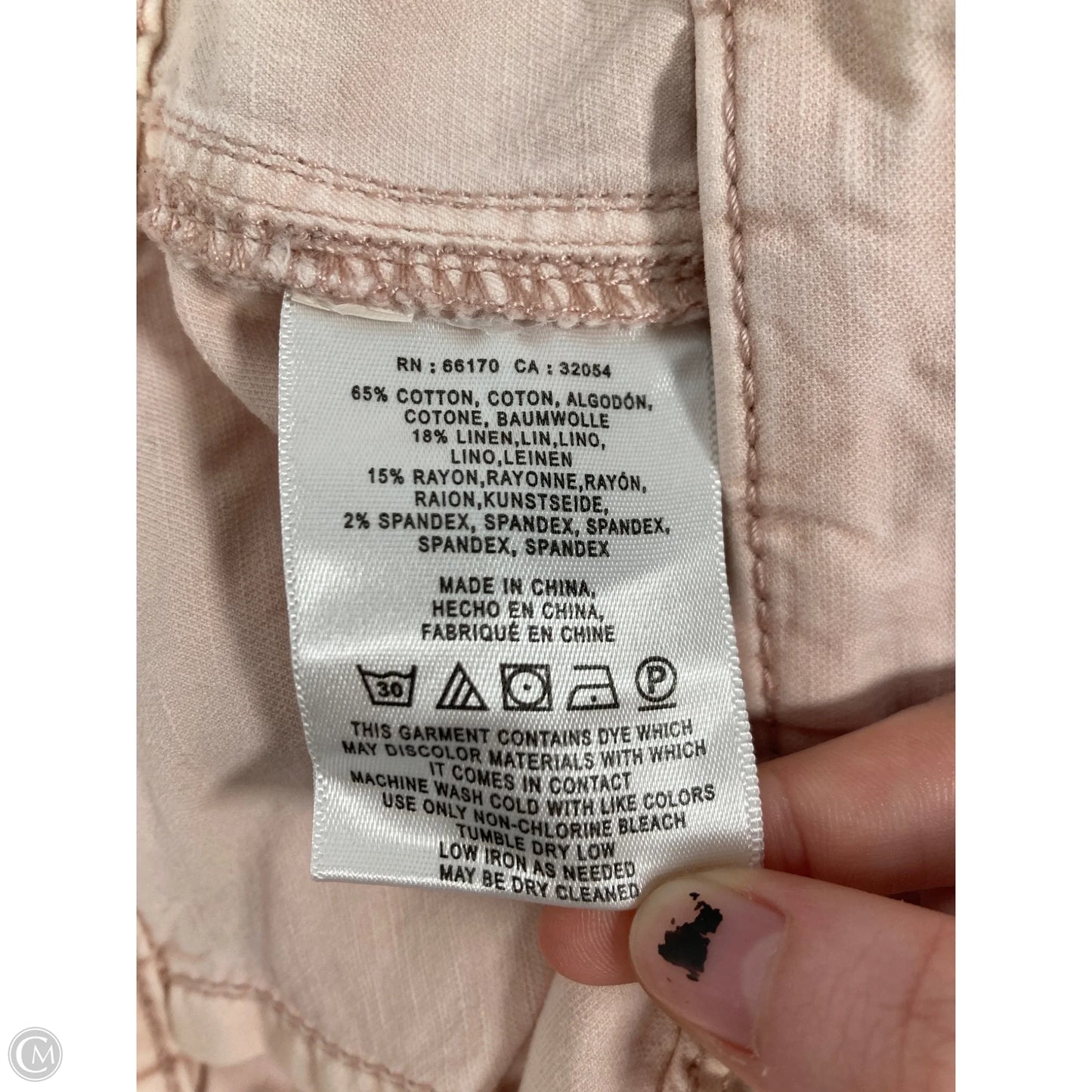Pants Cargo & Utility By Anthropologie In Pink, Size: 2