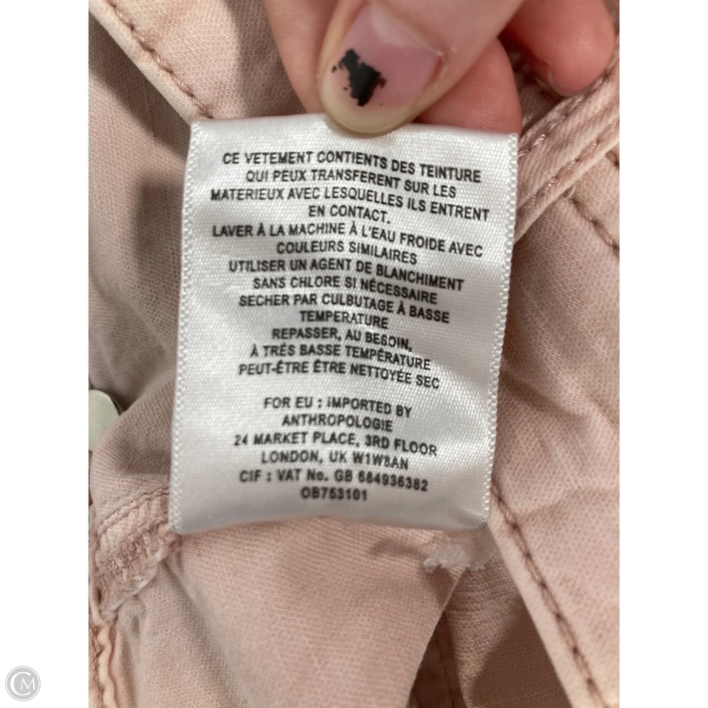 Pants Cargo & Utility By Anthropologie In Pink, Size: 2
