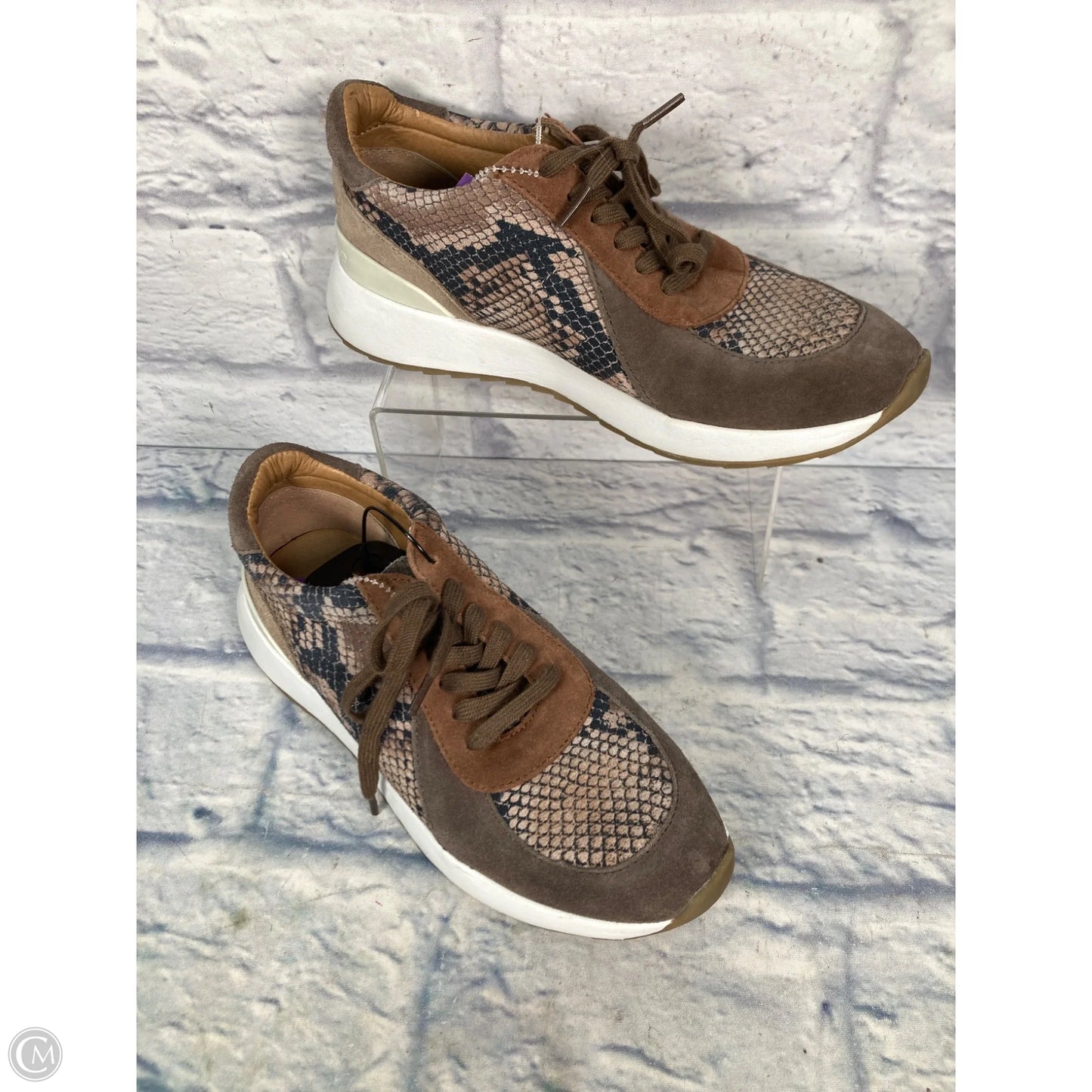 Shoes Sneakers By Lucky Brand In Brown, Size: 8
