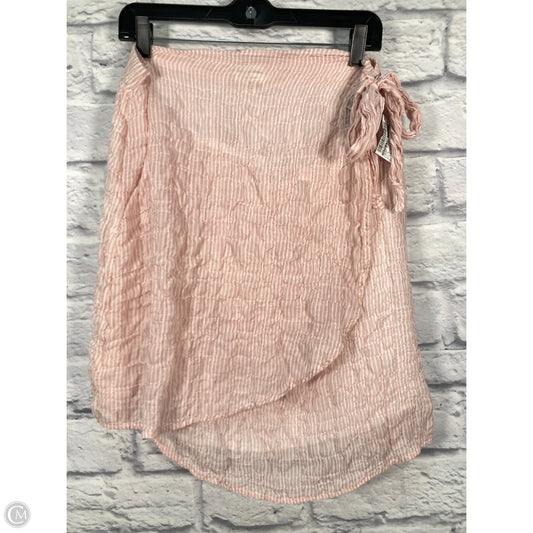 Skirt Mini & Short By Cloth & Stone In Pink, Size: Xl