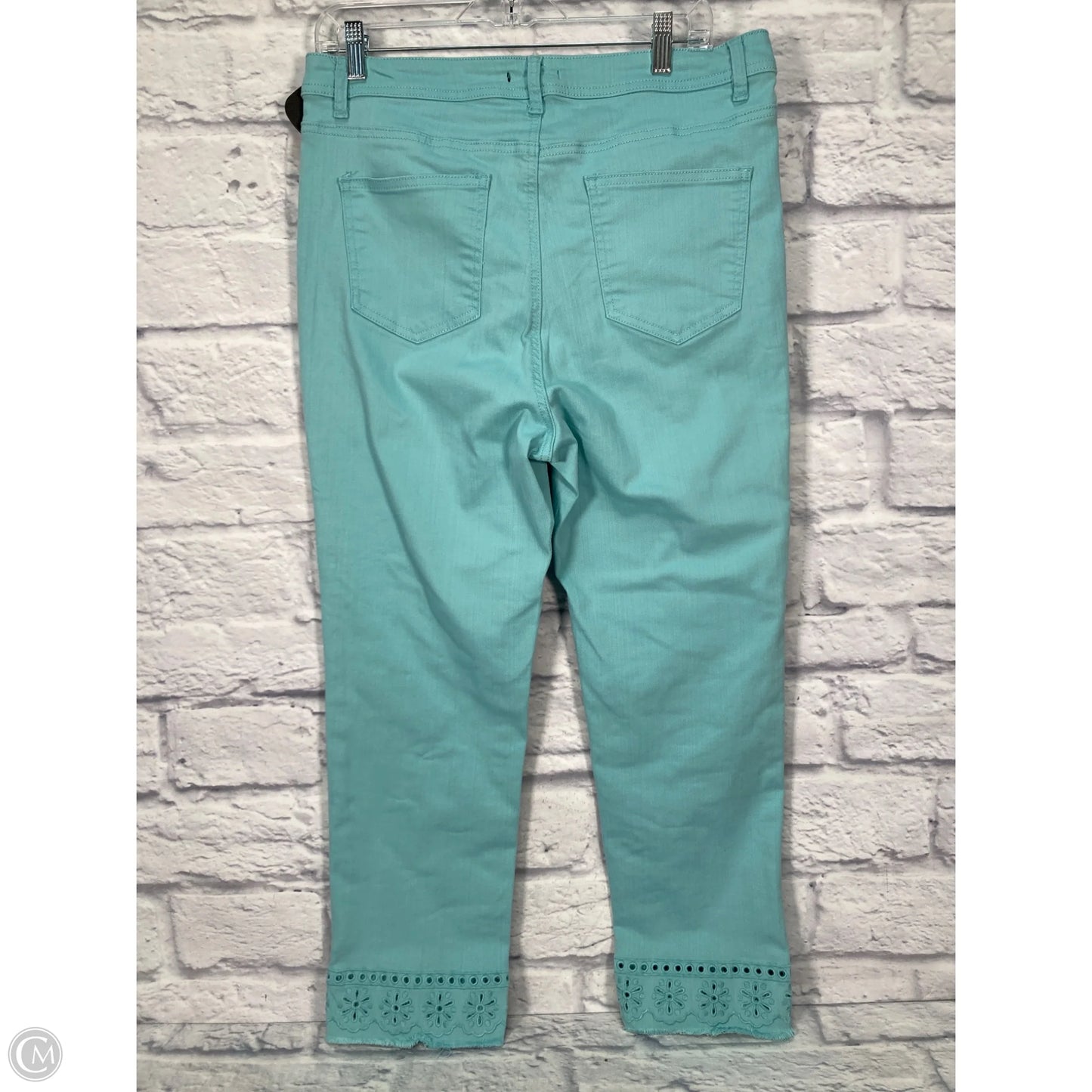 Jeans Straight By John Mark In Blue, Size: 14