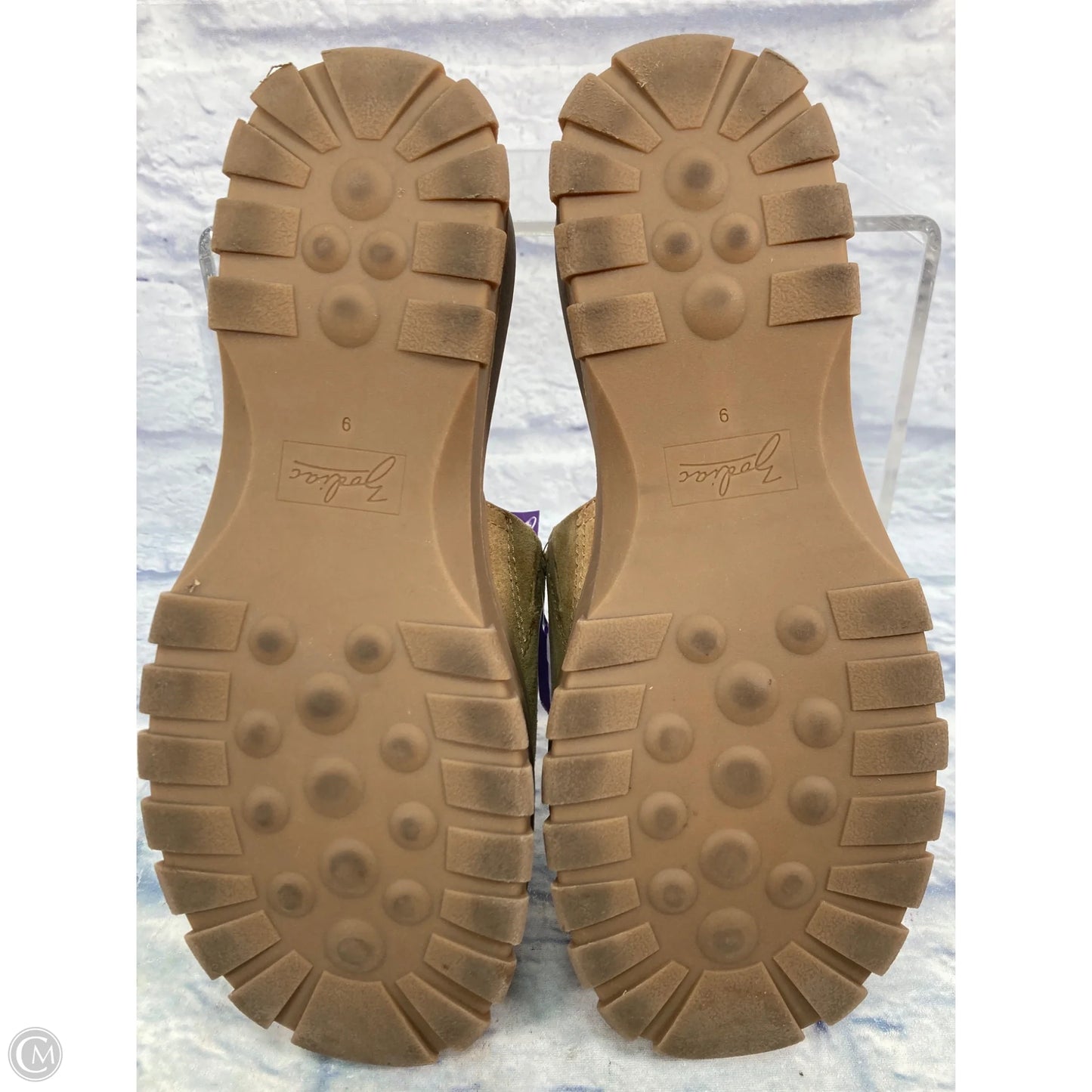 Sandals Heels Platform By Zodiac In Brown, Size: 9