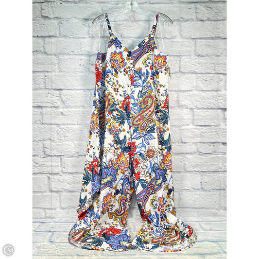 Jumpsuit By Msk In Multi-colored, Size: Xl