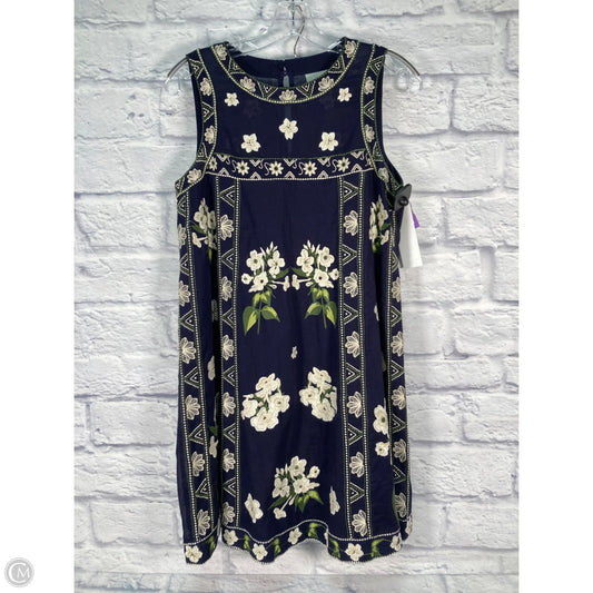 Dress Casual Short By Maeve In Blue & Green, Size: Sp