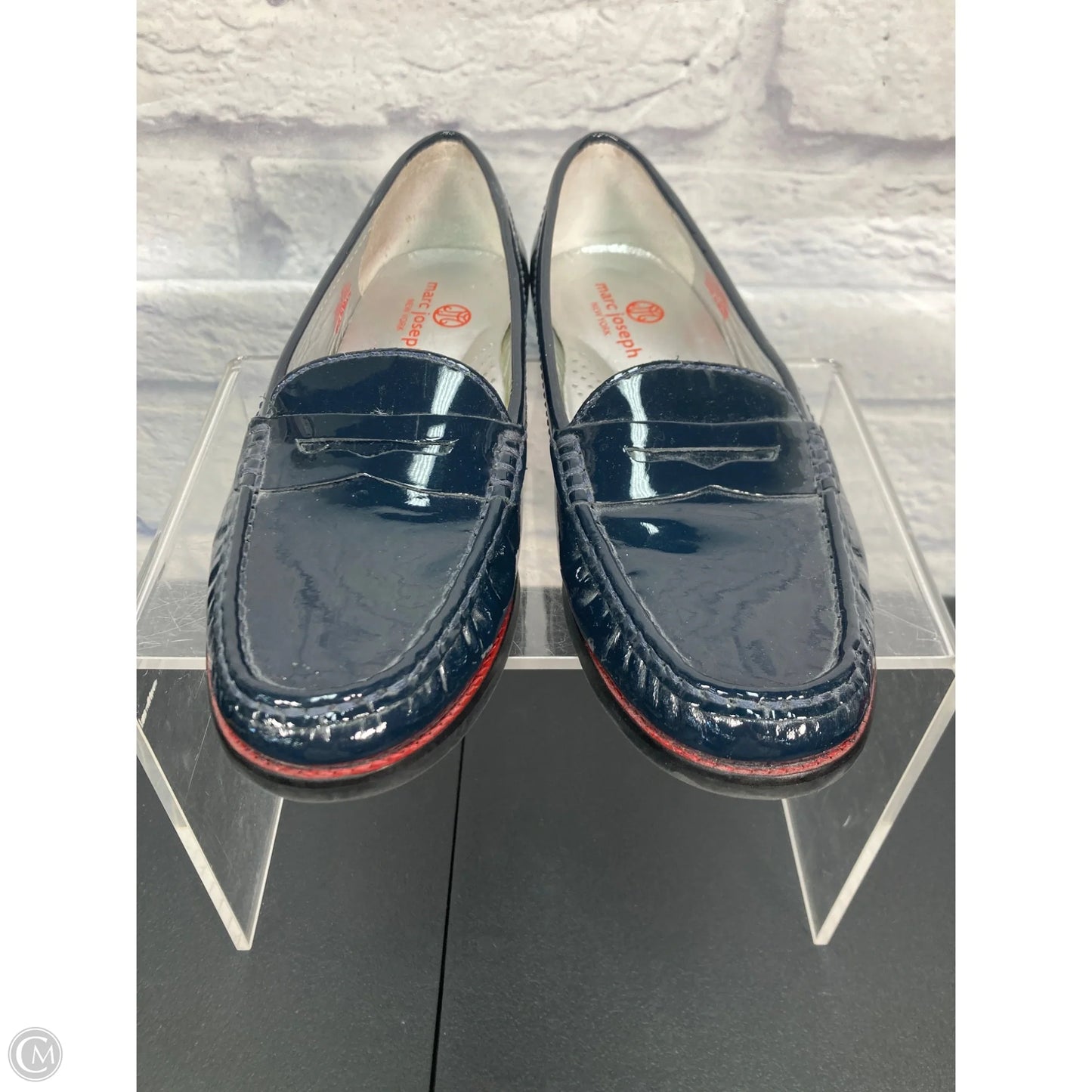 Shoes Flats By Clothes Mentor In Blue, Size: 6.5