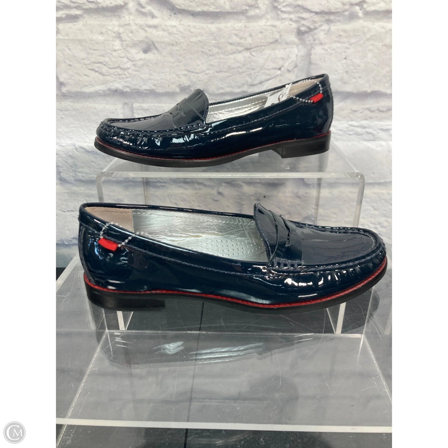 Shoes Flats By Clothes Mentor In Blue, Size: 6.5