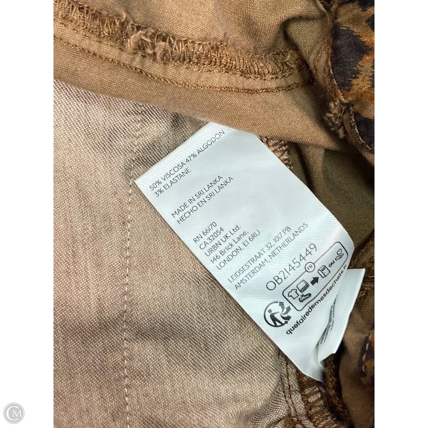 Pants Wide Leg By Pilcro In Animal Print, Size: S