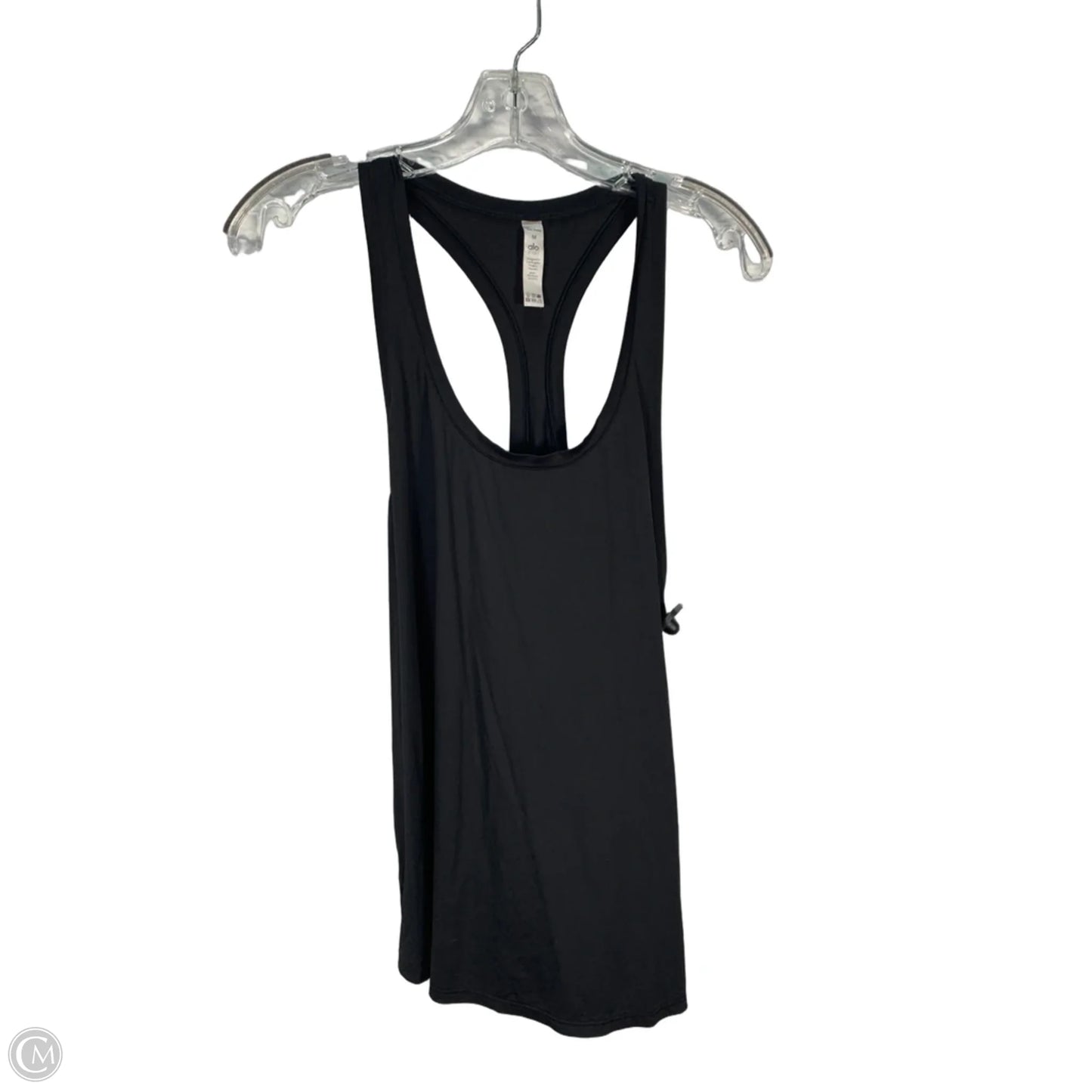 Athletic Tank Top By Alo In Black, Size: M