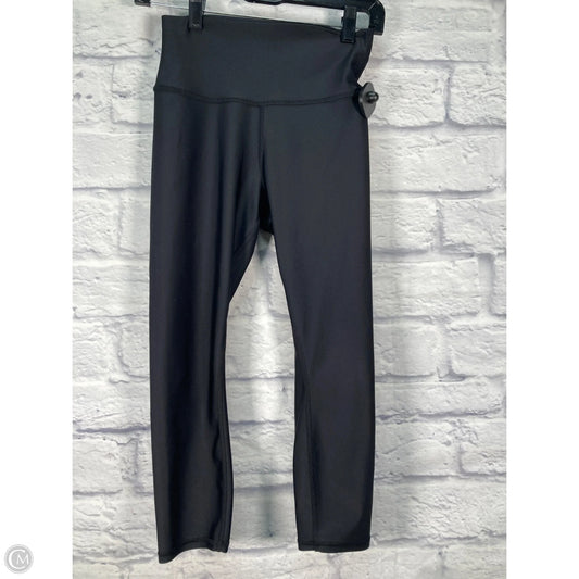Athletic Leggings Capris By Alo In Black, Size: M