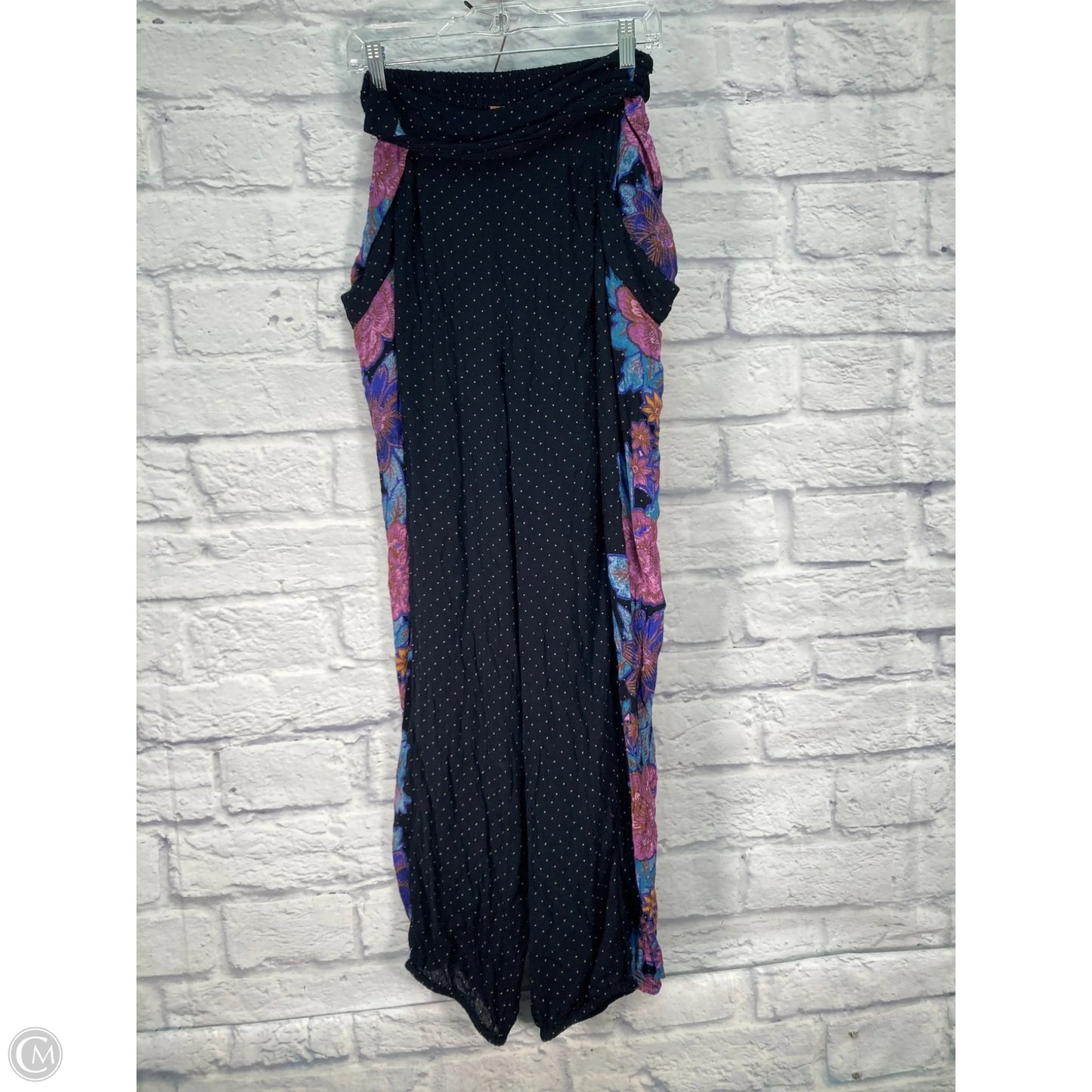 Pants Set 2pc By Free People In Black & Purple, Size: Xl