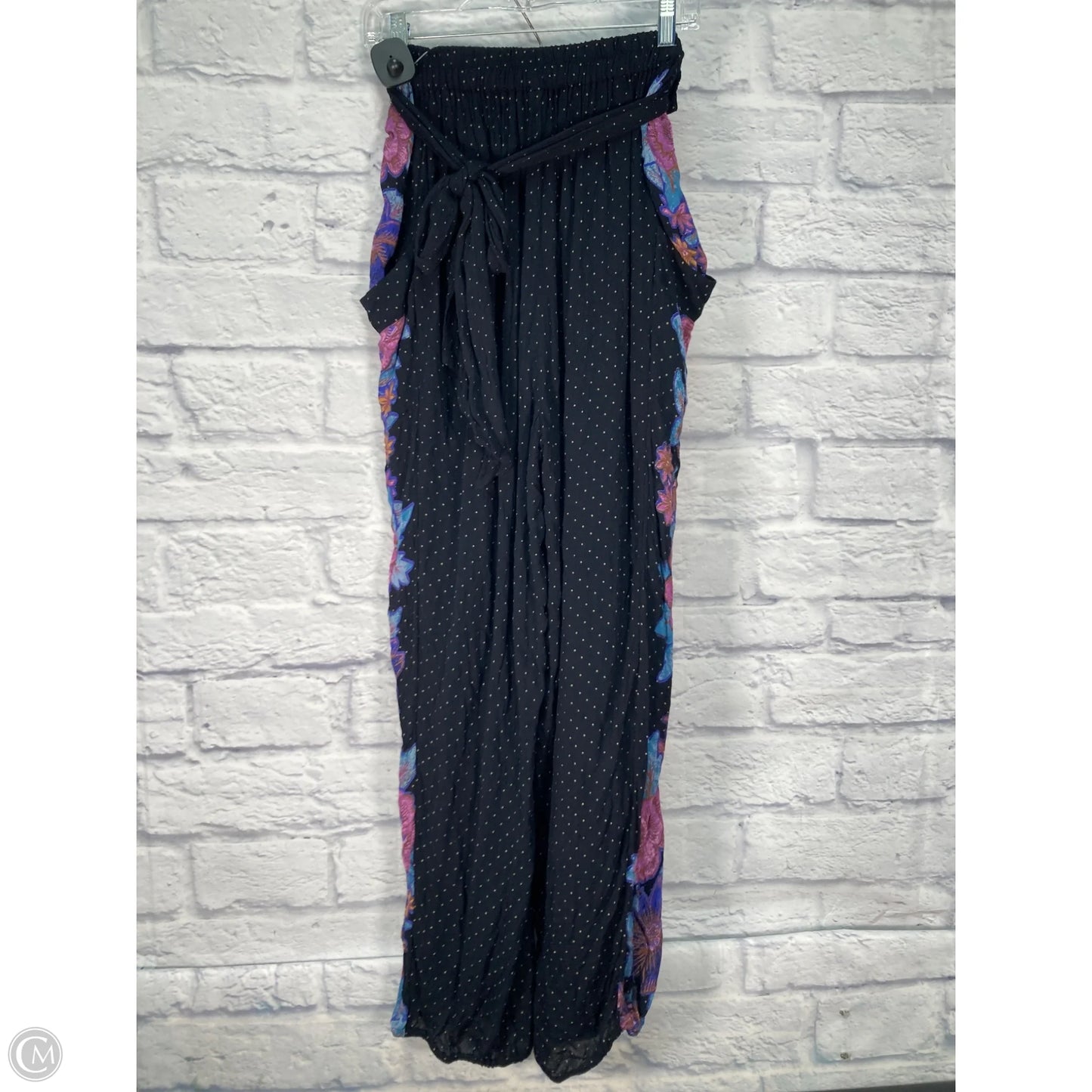 Pants Set 2pc By Free People In Black & Purple, Size: Xl
