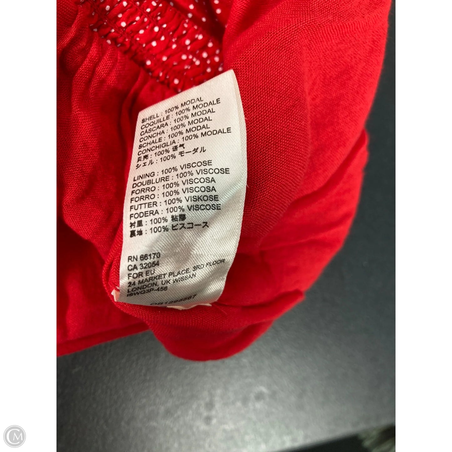 Skirt Set 2pc By Free People In Red, Size: Xl