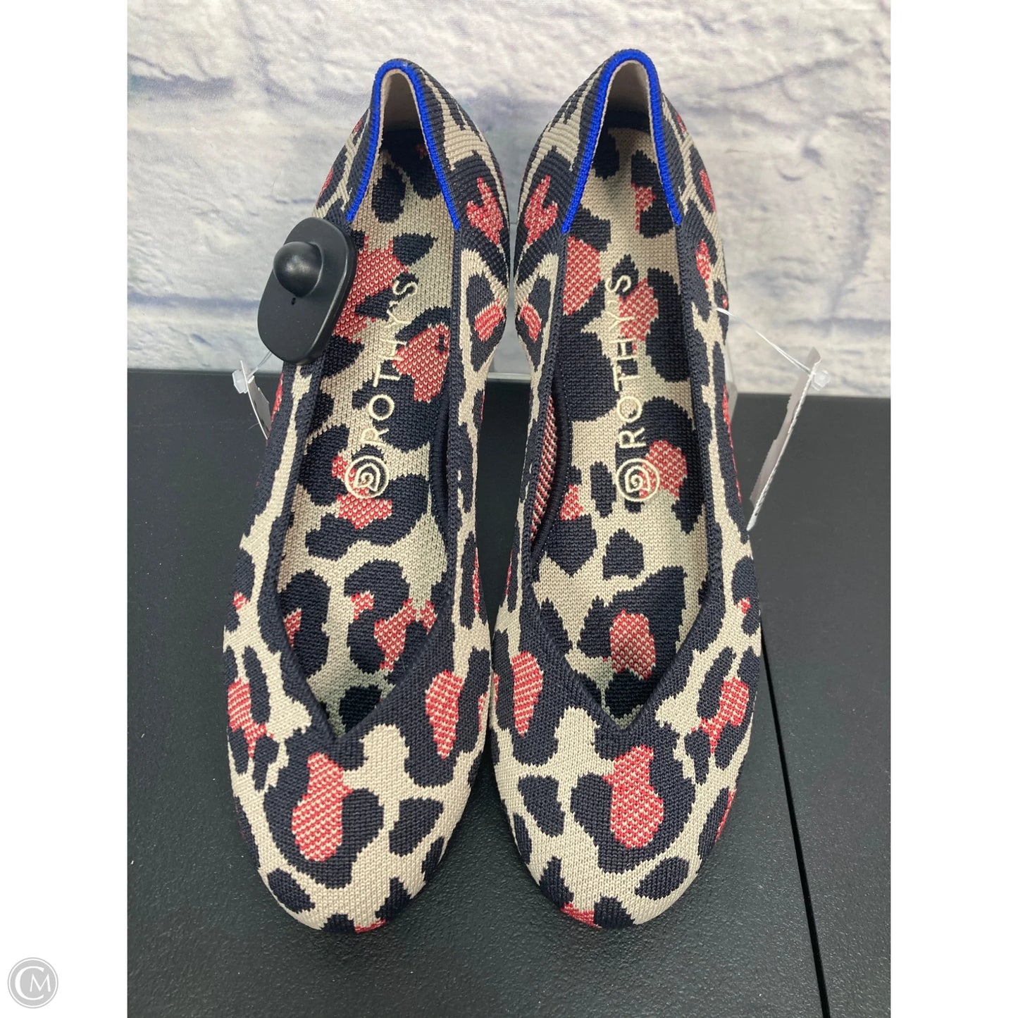 Shoes Flats By Rothys In Animal Print, Size: 9.5