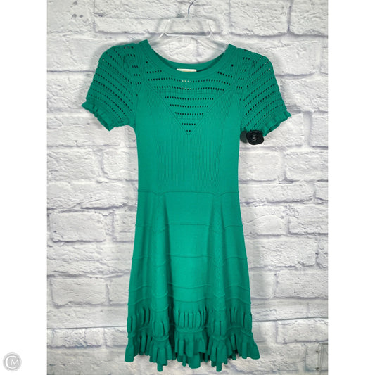 Dress Casual Short By Maeve In Green, Size: Xxsp