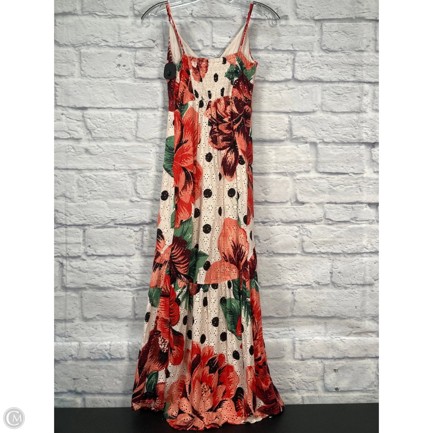 Dress Casual Maxi By Farm Rio In Orange, Size: Xxs