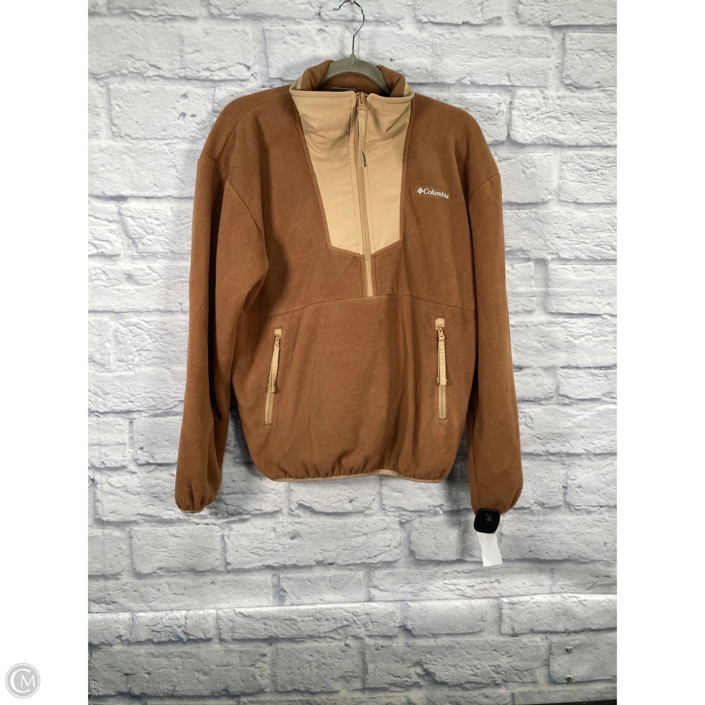 Jacket Faux Fur & Sherpa By Columbia In Brown, Size: S