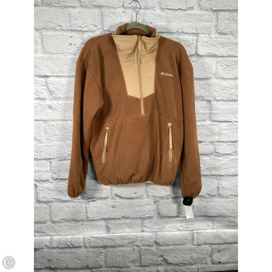 Jacket Faux Fur & Sherpa By Columbia In Brown, Size: S