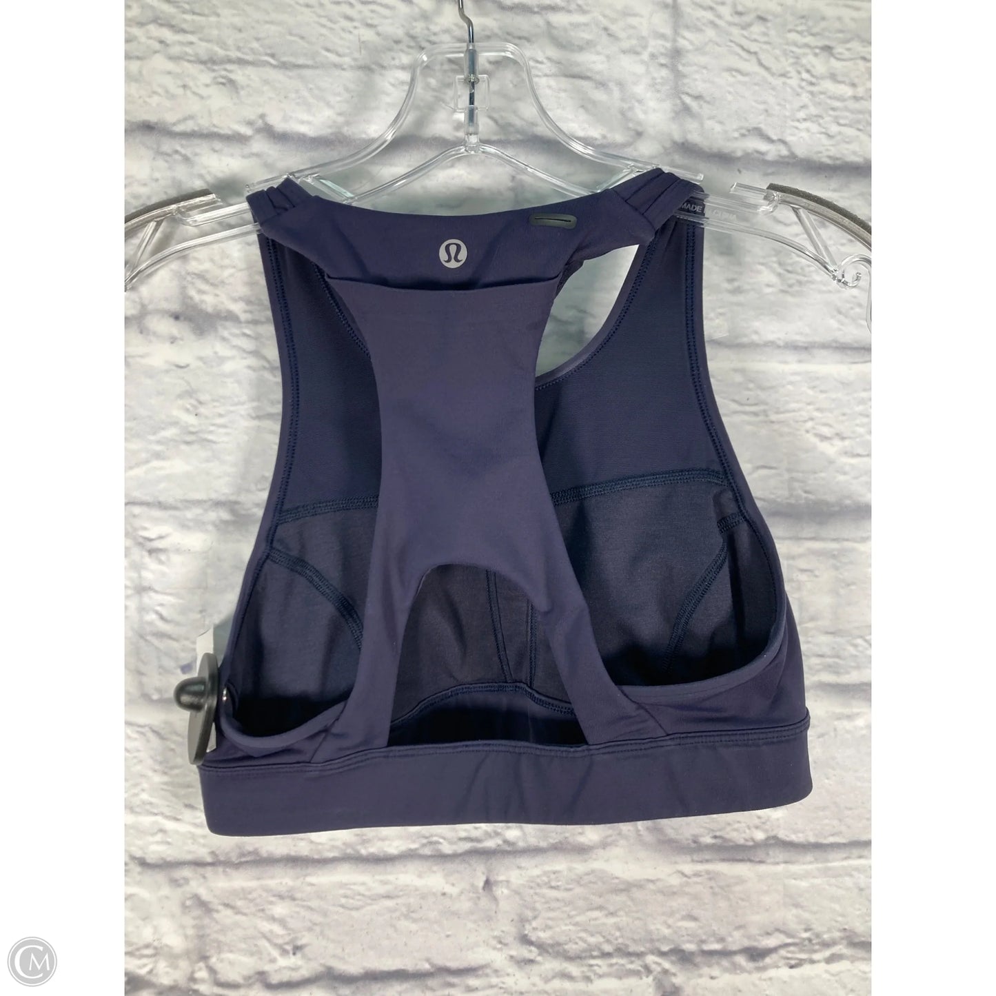 Athletic Bra By Lululemon In Navy, Size: S