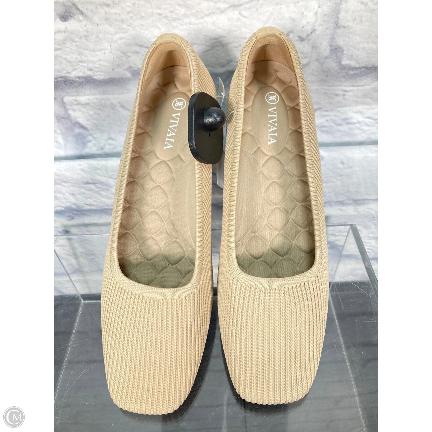 Shoes Heels Block By Vivaia In Tan, Size: 8