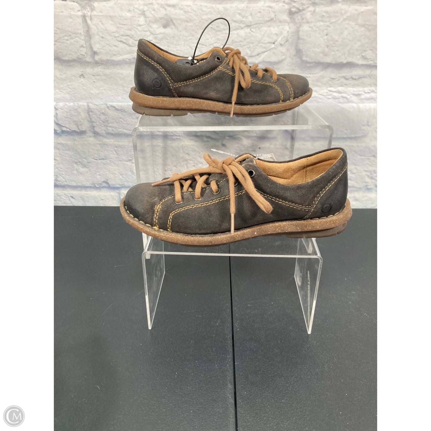 Shoes Flats By Born In Brown, Size: 6.5