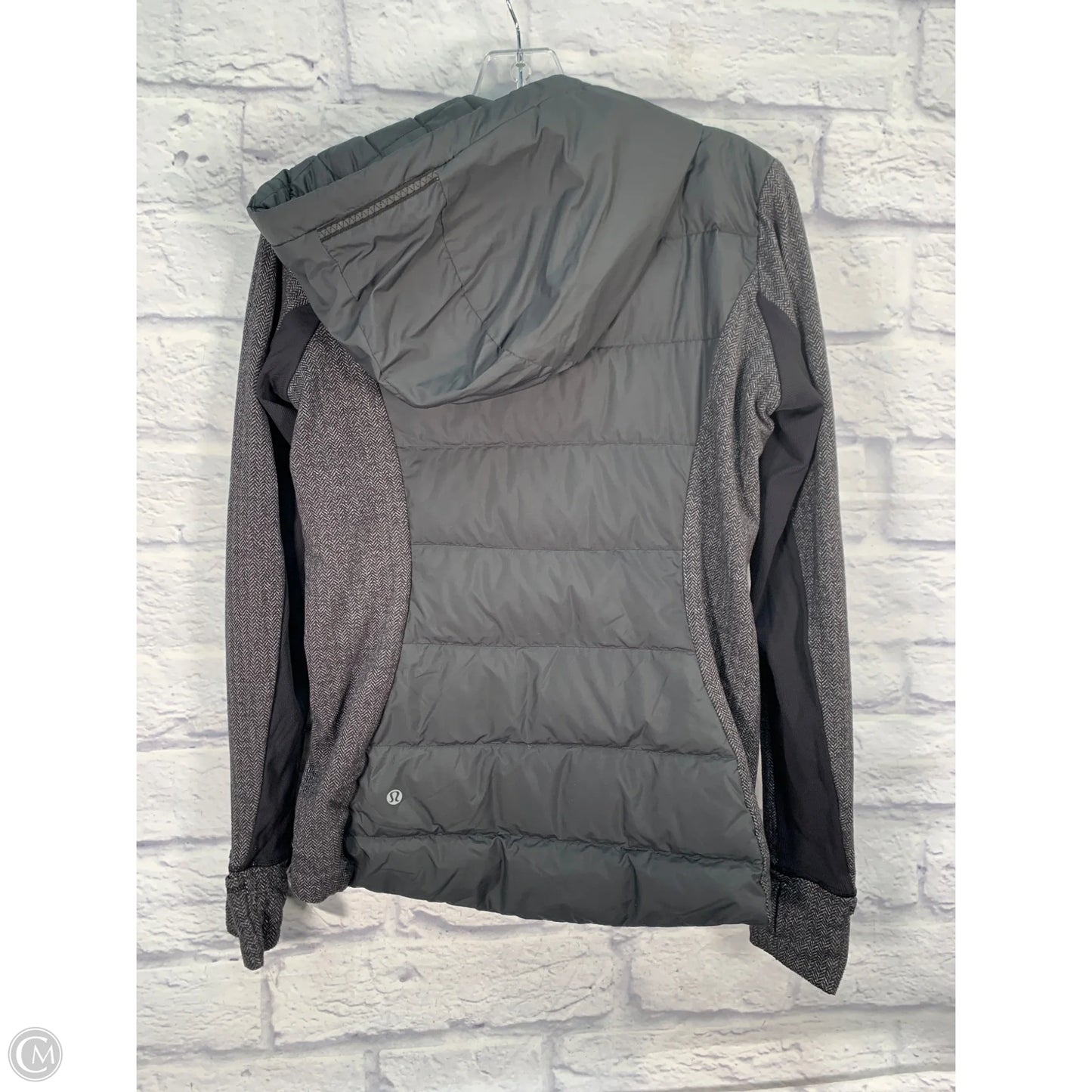 Jacket Puffer & Quilted By Lululemon In Grey, Size: M