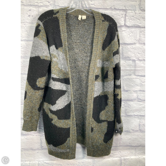 Cardigan By Moth In Camouflage Print, Size: M