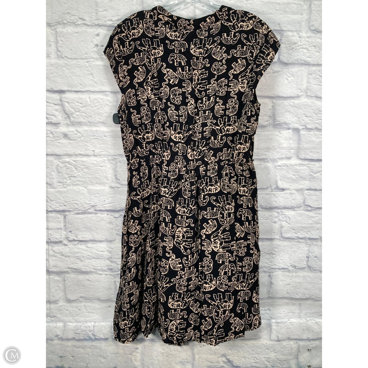Dress Casual Short By Maeve In Black & Brown, Size: L